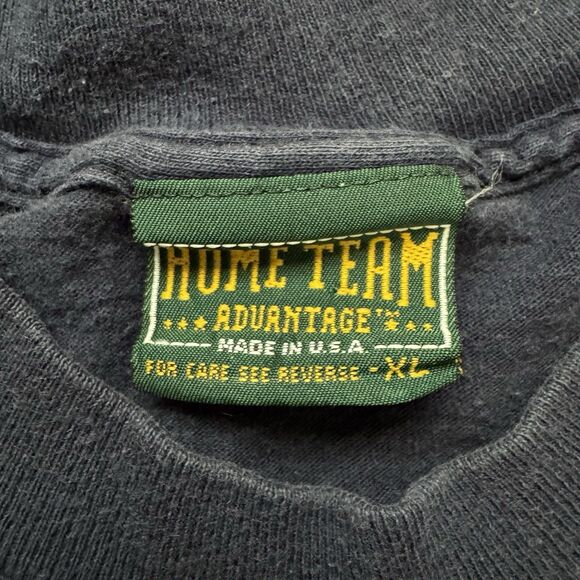 Vintage 90s Michigan Wolverines Big Logo Graphic T-Shirt Size XL Single Stitch - Picture 3 of 8